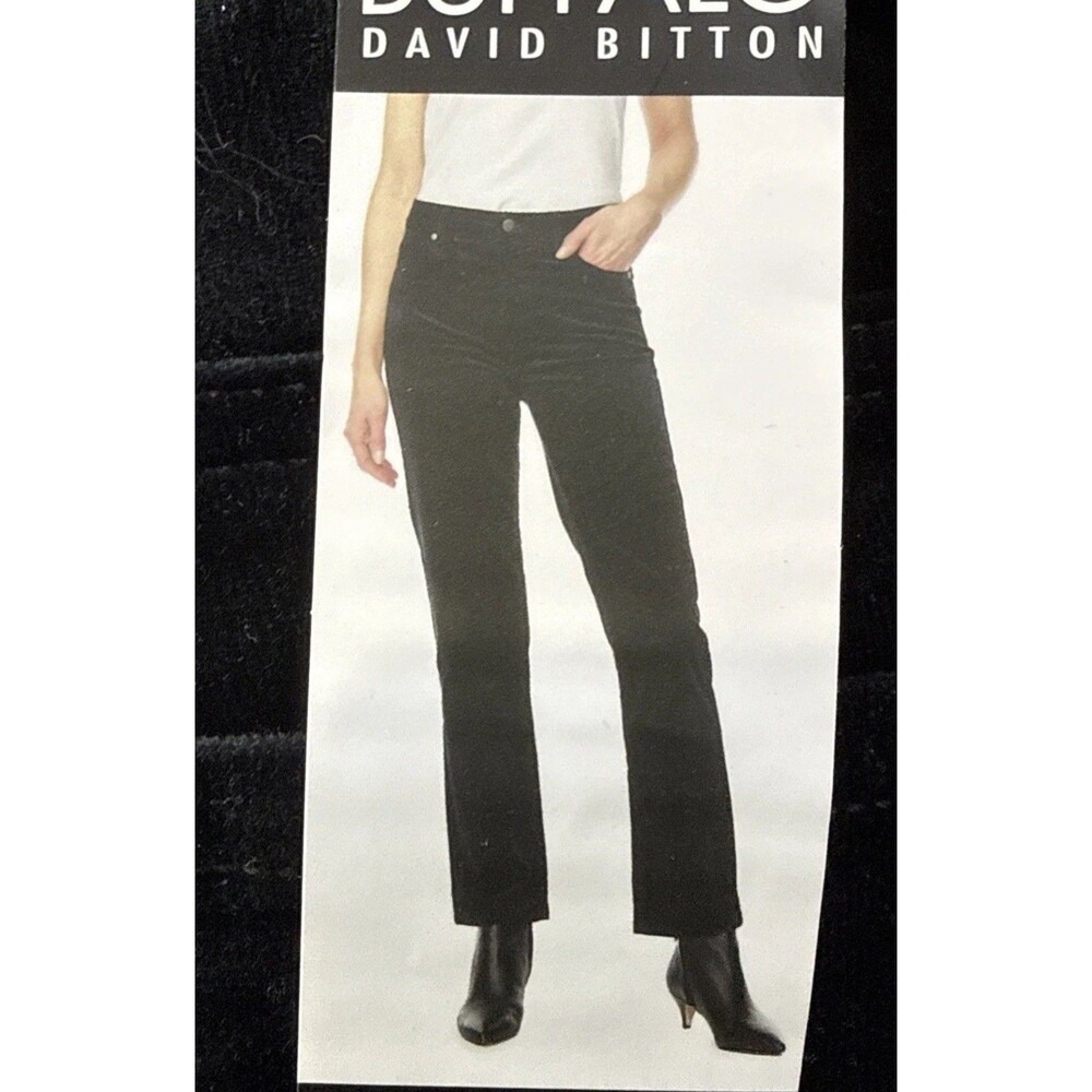 Buffalo David Bitton Women's Stretch Straight Leg Corduroy Pant 6/28 Maroon NWT